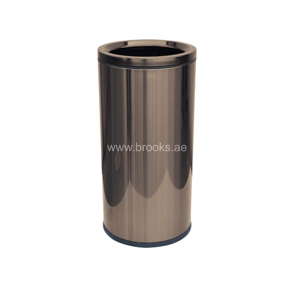 Brooks SS Open Bin 50 ltr. Black Gold