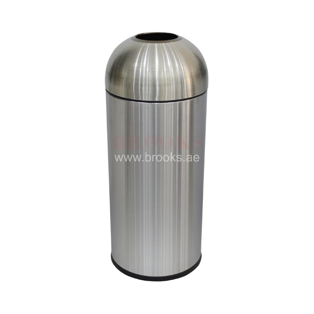 Brooks SS Open bin Silver 50 Ltr.