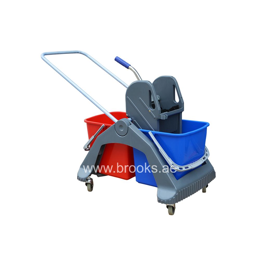 BROOKS MOP Wringer 2 Bucket 60 Ltr.