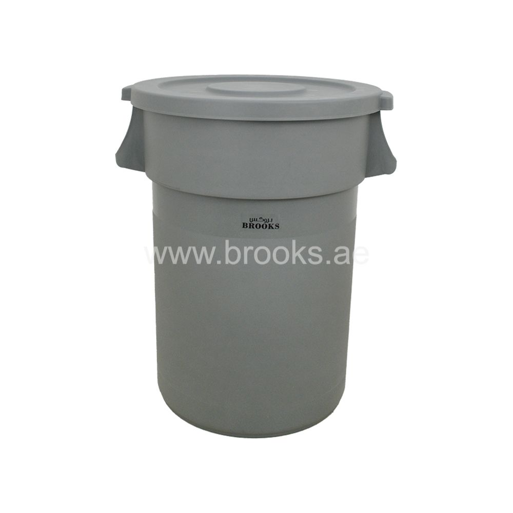 Brooks Plastic Drum with lid 168Ltr.