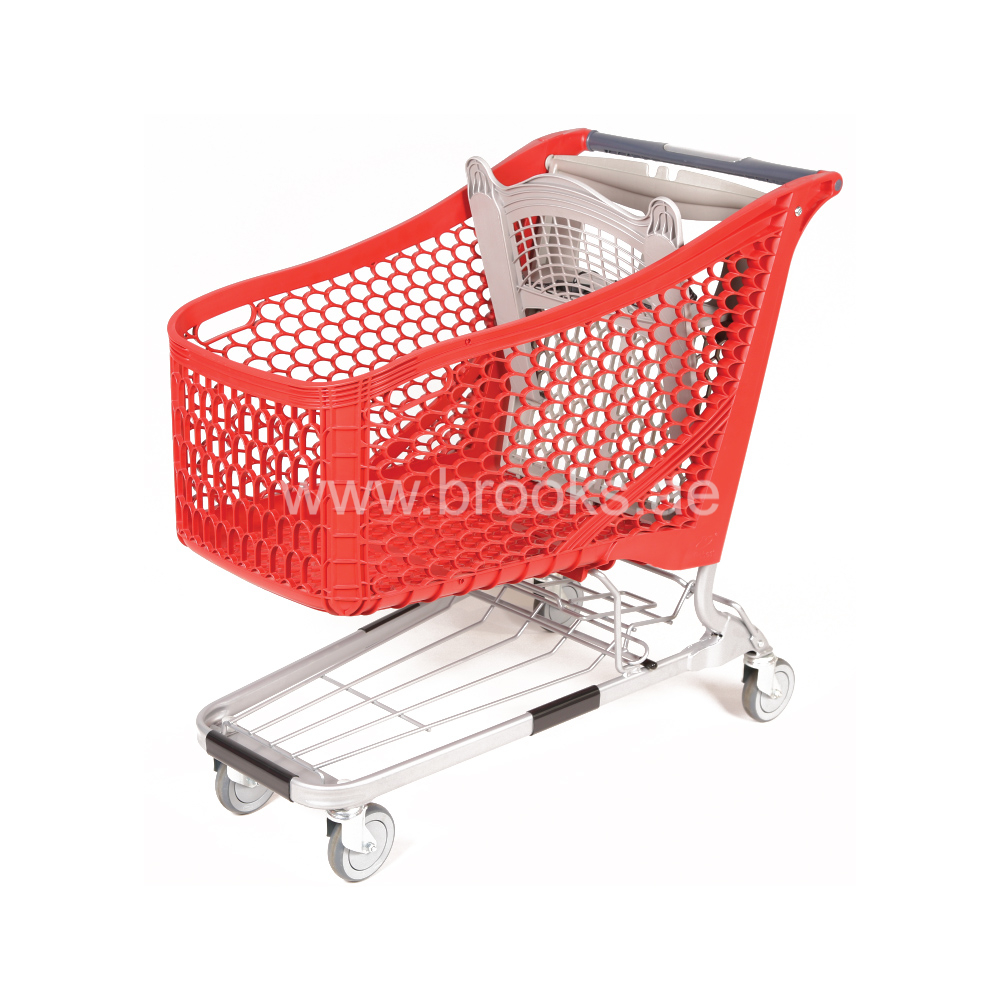 Brooks Plastic shopping cart 180 Ltr.