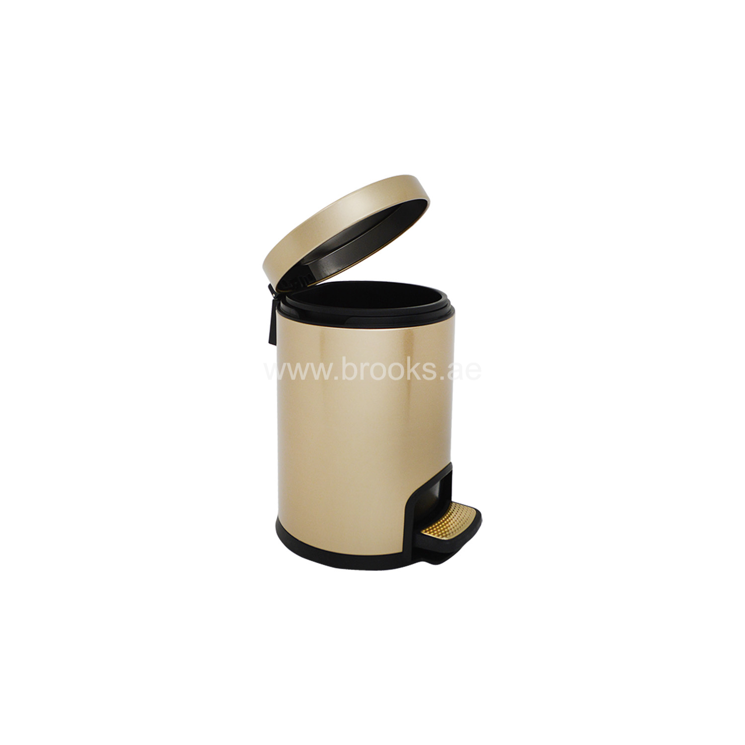 Brooks ACTOS Pedal Bin champagne gold 5LTR.