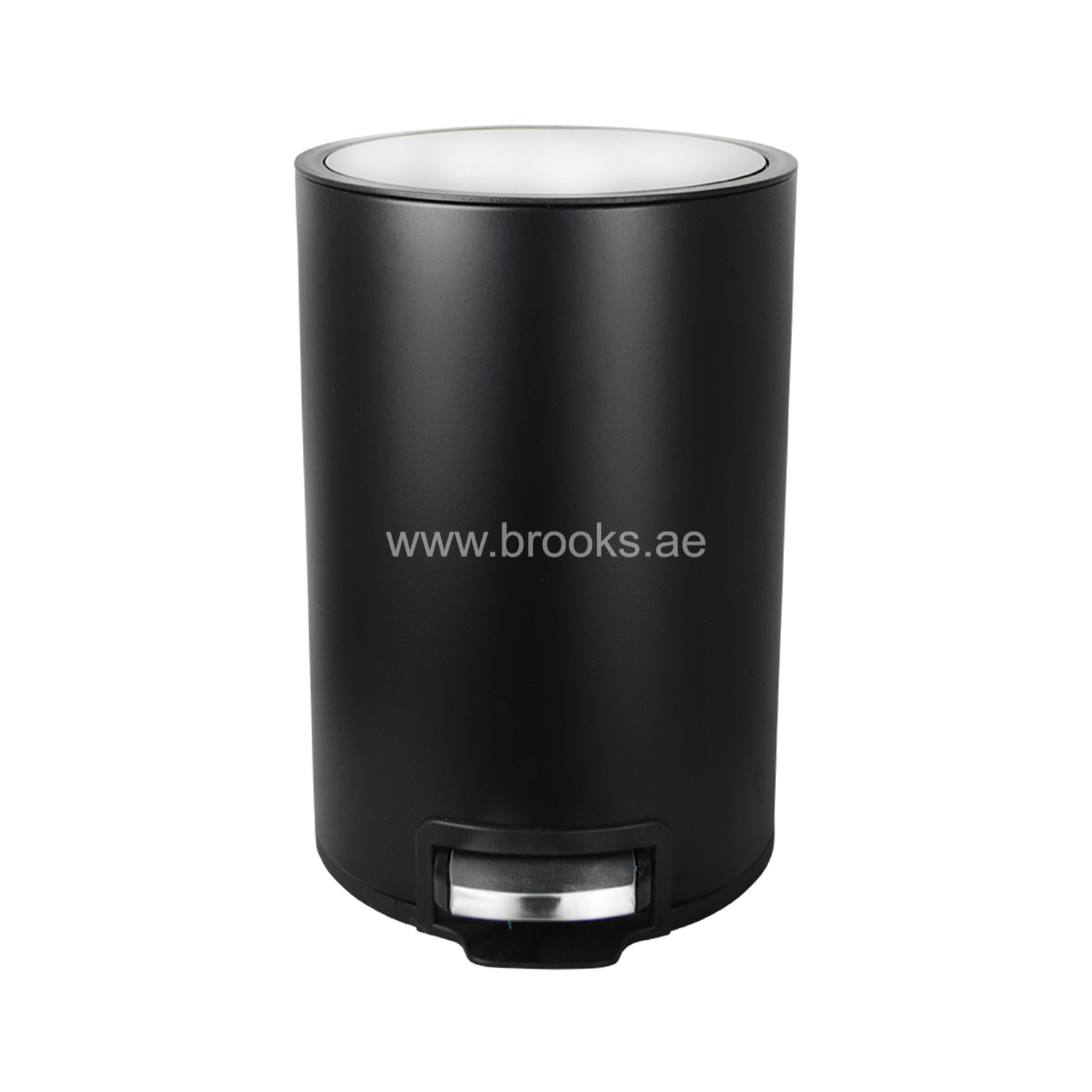Brooks Pedal Bin 6Ltr BLACK