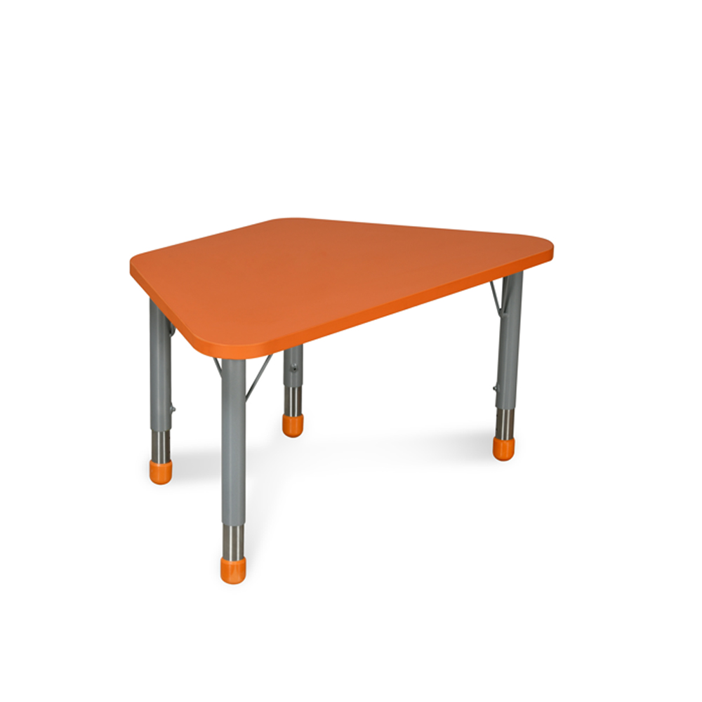 ORANGE DESK TRAPEZOID ACTIVITY TABLE