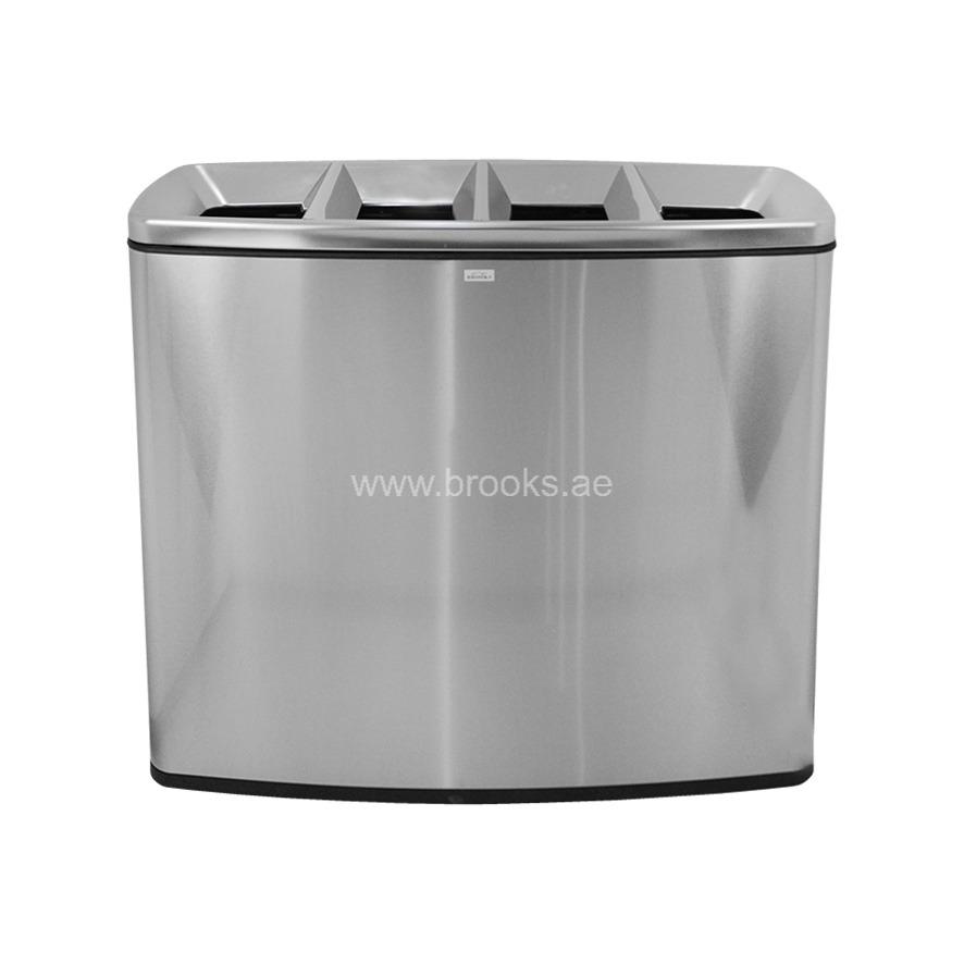 Brooks IVY SS 4 Stream Recycle Bin 80ltr.