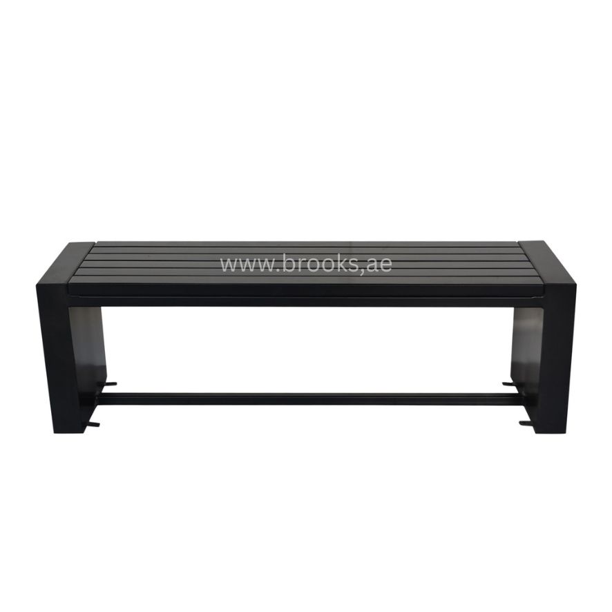 Brooks Outdoor Metal Bench