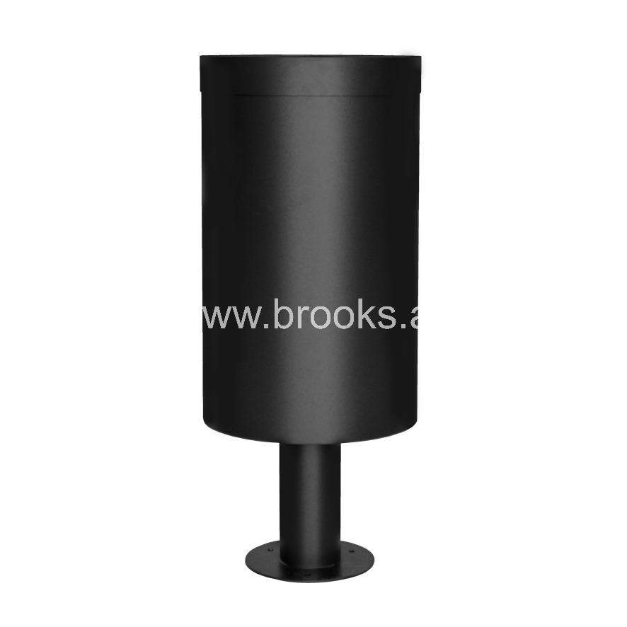 Brooks GS Yamis 3Stream Recycle Bin Black 125Ltr