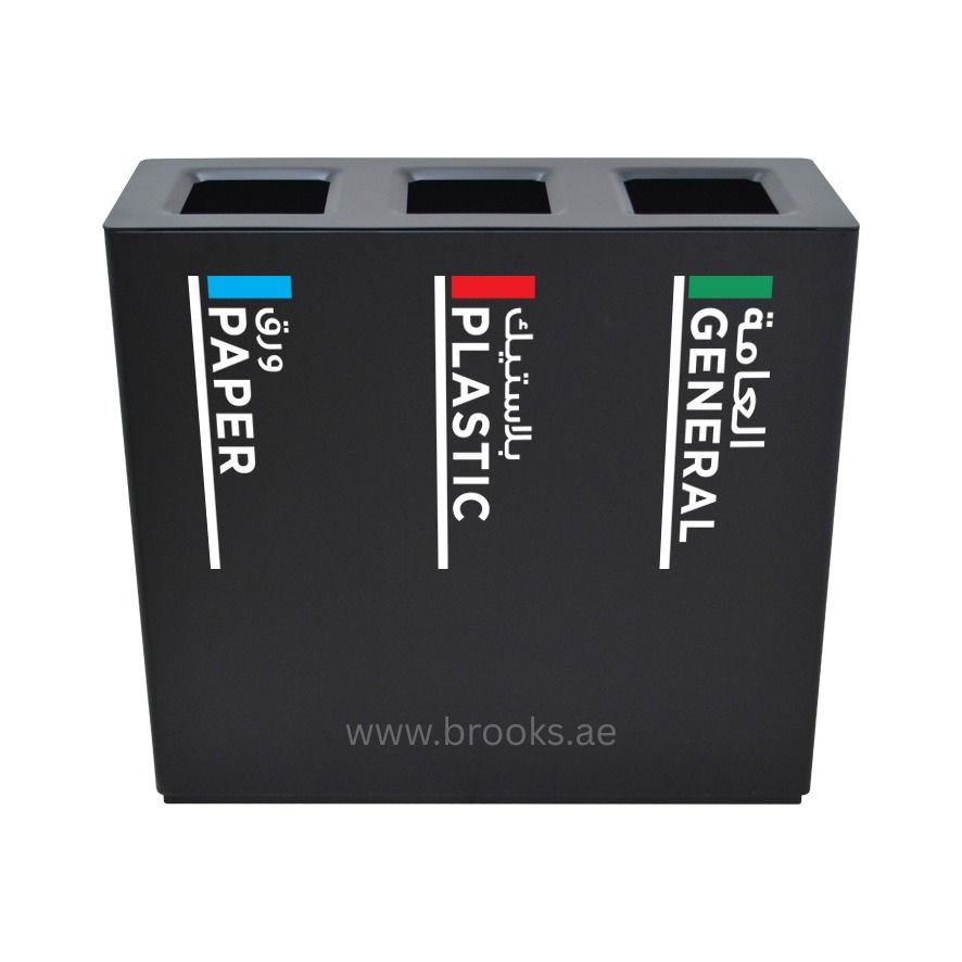 Brooks Jenro GS 3 Stream Recycle Bin Black 108Ltr 
