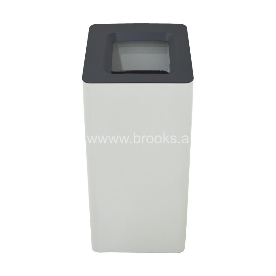 Brooks Aspire Metal square Open Bin 45Ltr