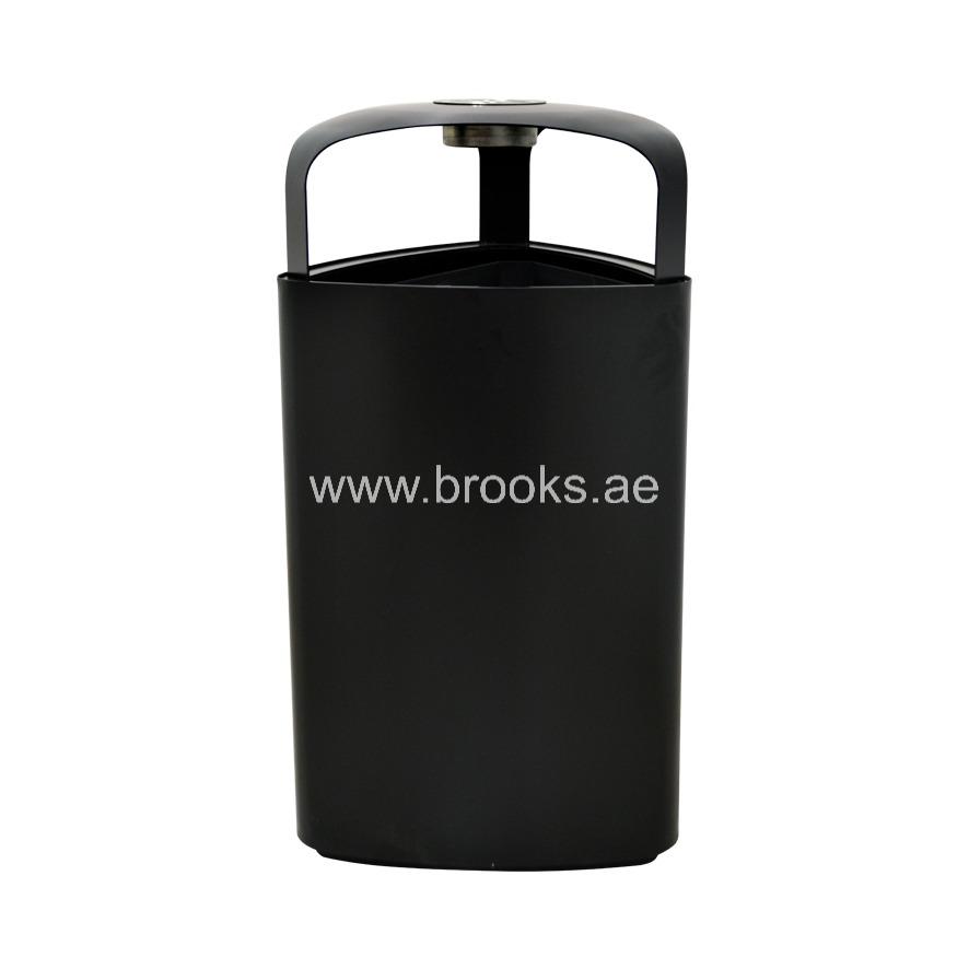 Brooks Volker Metal Ashtray Bin 45Ltr