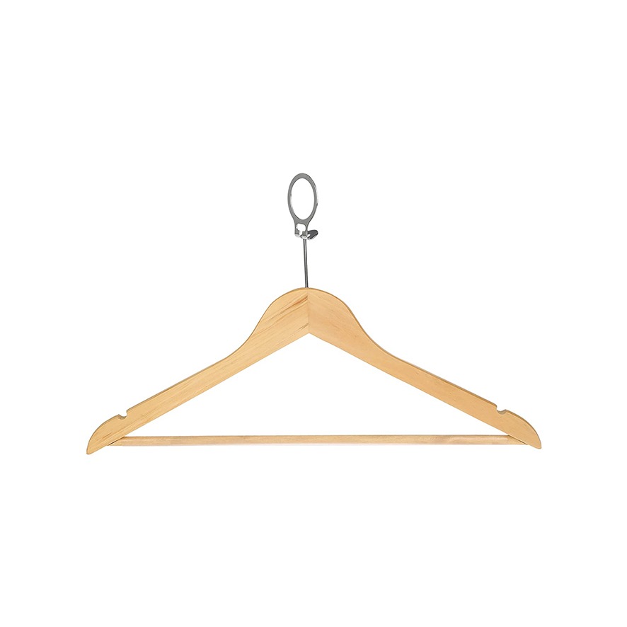 Brooks Wooden Anti-Theft hanger with bar