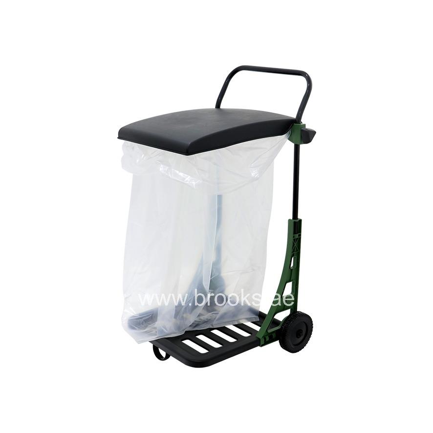 Brooks Garden Leaf Collector Cart with Wheels