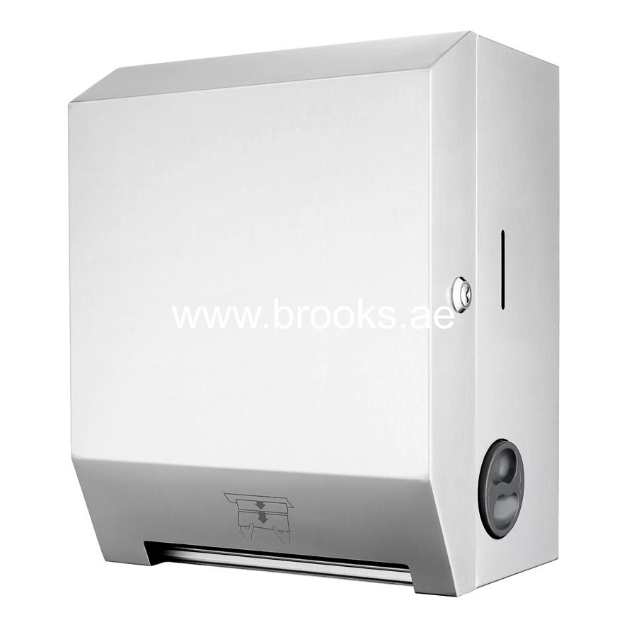 Wall Mounted SS Auto Cut Roll Paper Towel Dispenser