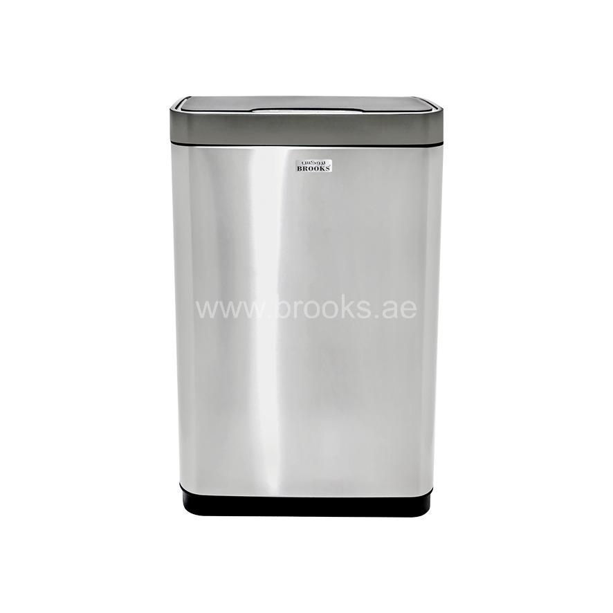 Brooks DEON Matt Steel Sensor Bin with Bucket 30Ltr