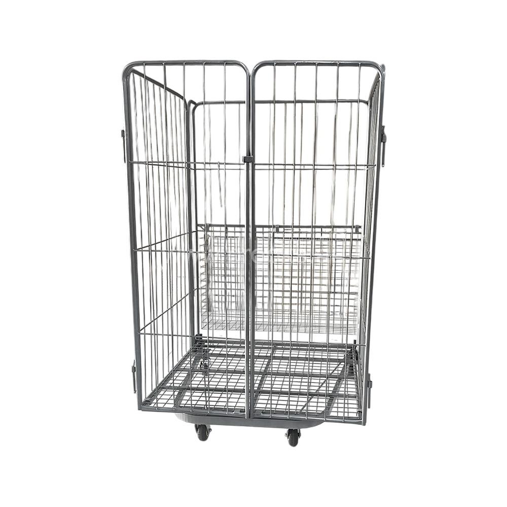 Brooks Metal ROLL Foldable Cage Trolley