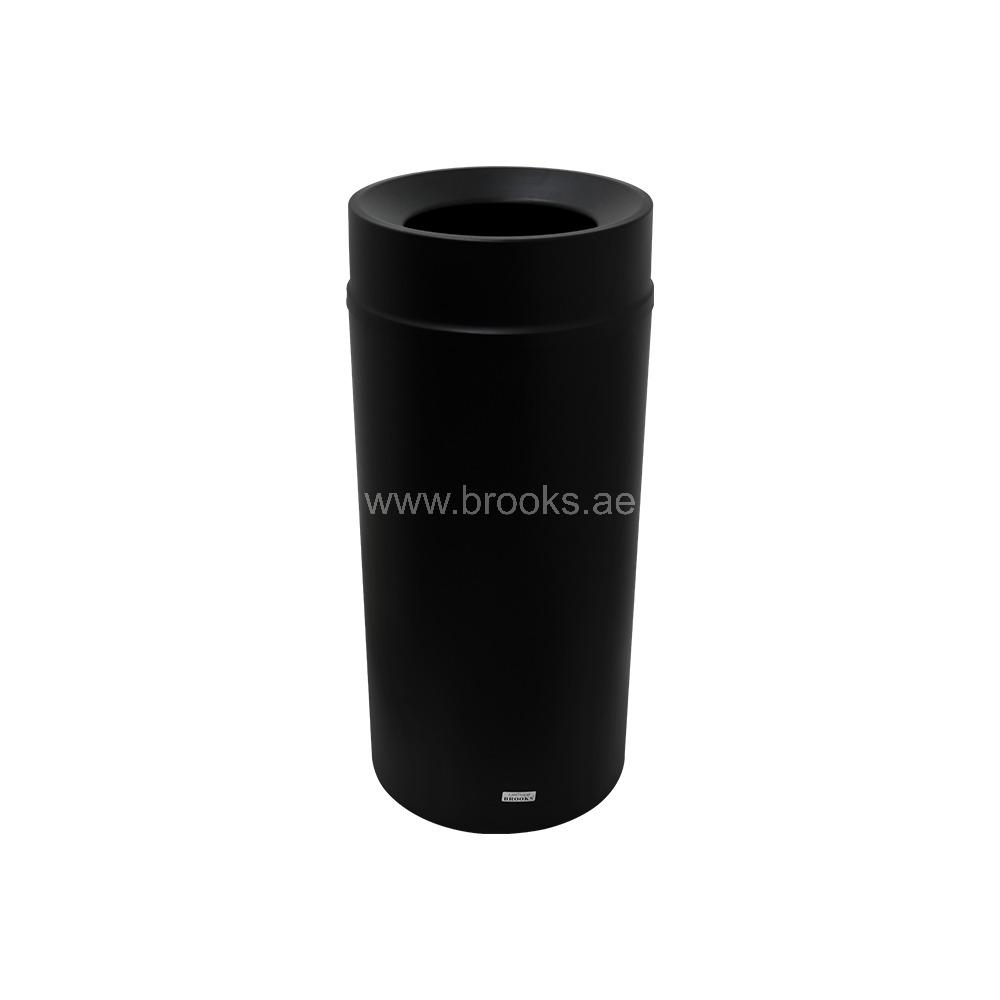 Brooks LUXORA SS FRP Open Bin Black 65 Ltr