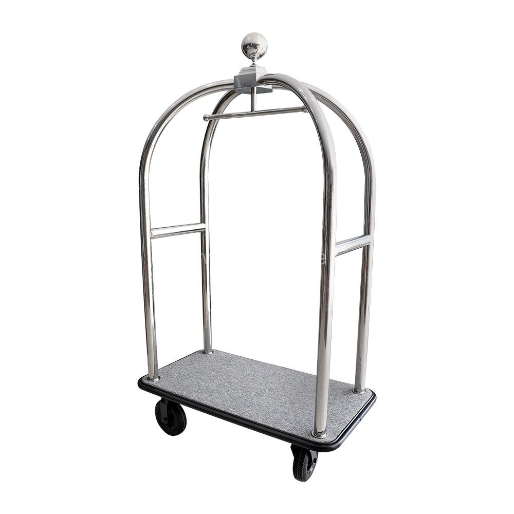 Brooks Luaggae Trolly Silver+Grey Carpet  
