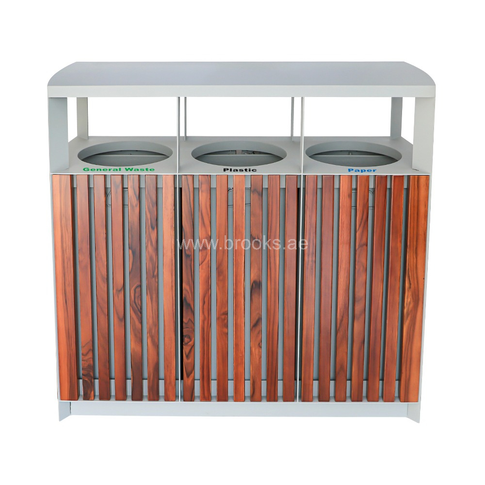 Brooks BENZO GS+WOOD 3 Stream Recycle Bin 