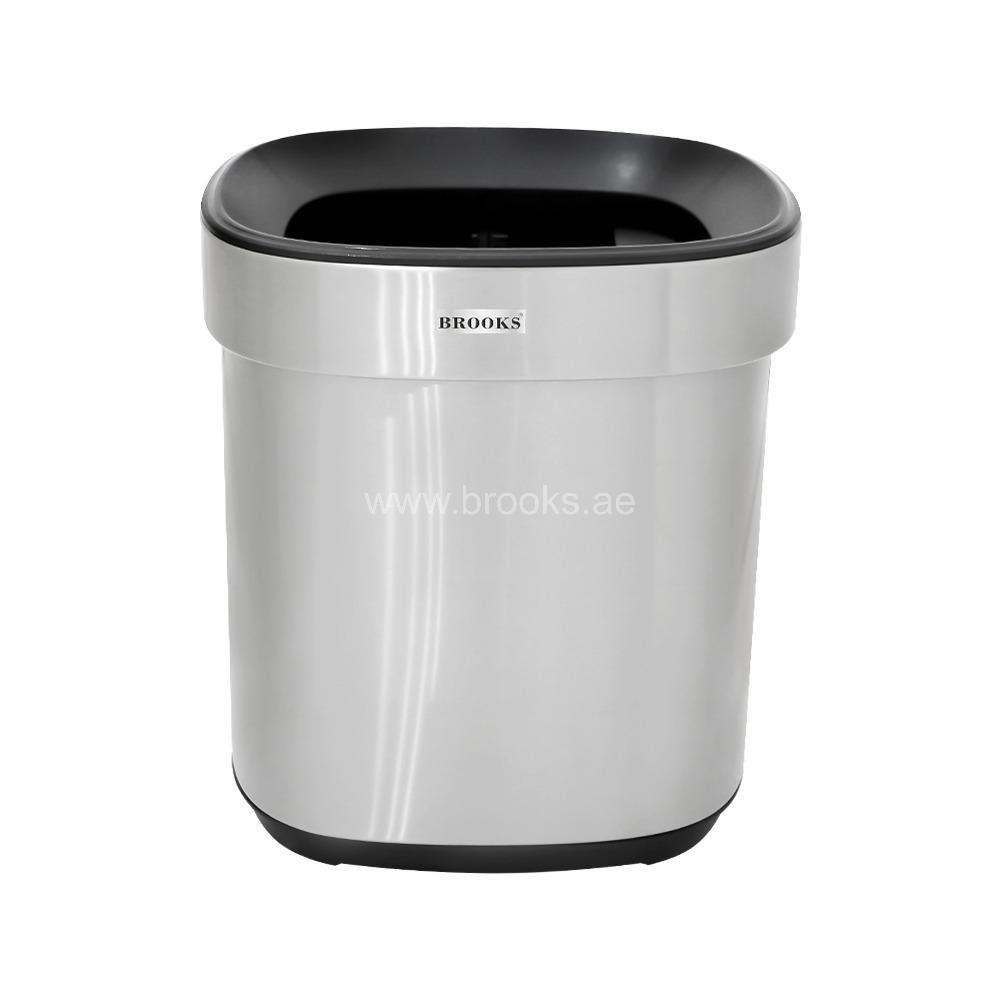Brooks ENVIRA SS FRP Square Open Bin 8Ltr