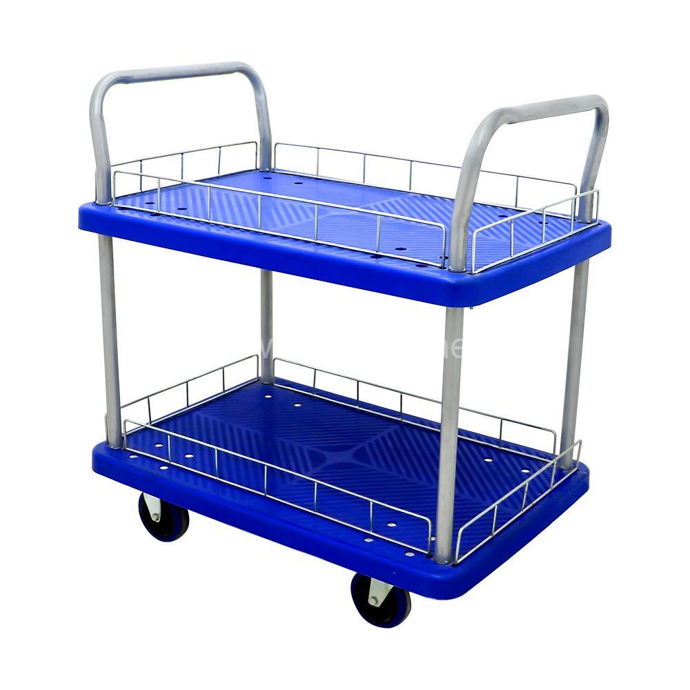 Brooks 2 Layer Platform Trolley with Double Handle 400kg