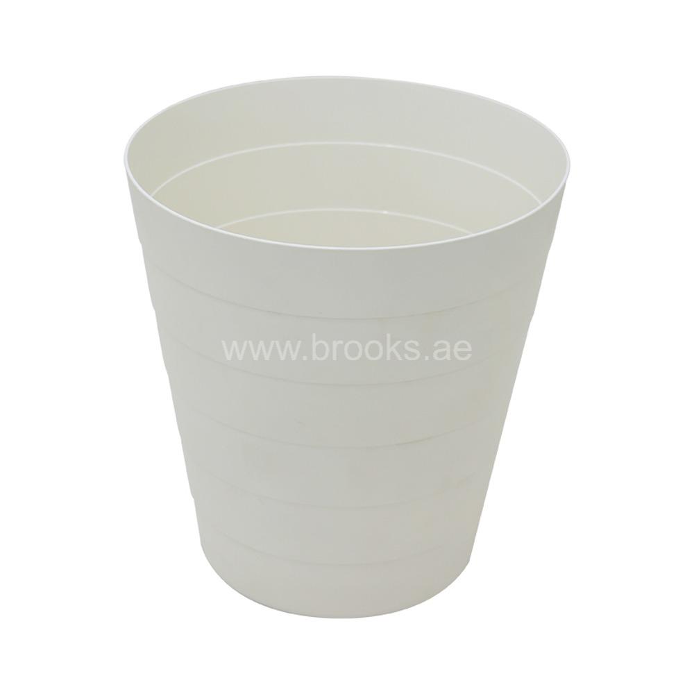 Brooks Plastic Trash Bin Round 13Ltr