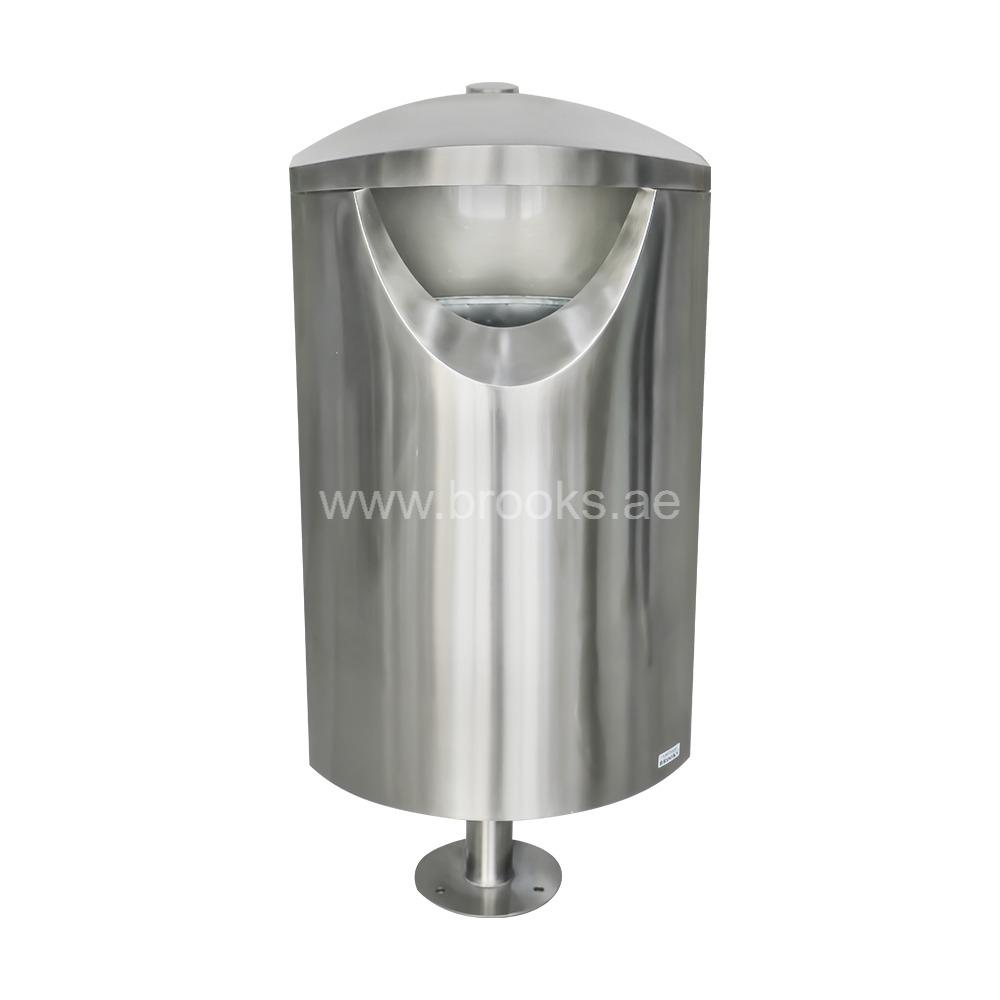 Brooks Oris SS FRP Pole Bin 40ltr