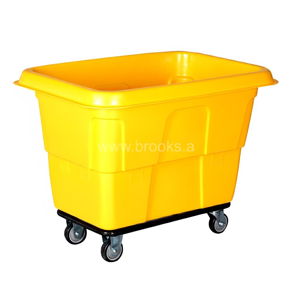 Brooks Relva Steel Base Cube Truck 16cu.ft 600LB Yellow