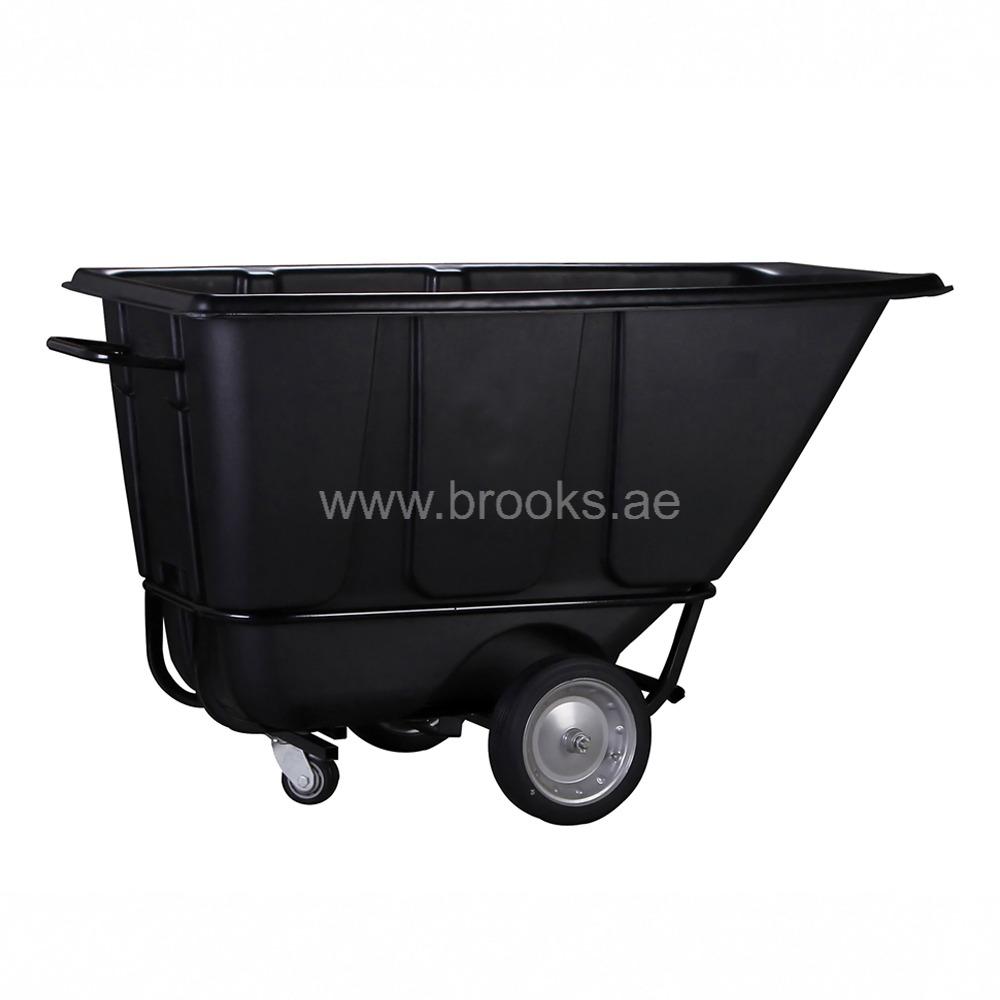 Brooks Avion Forkliftable Tilt Truck 13.5cu.ft. Black 410ltr
