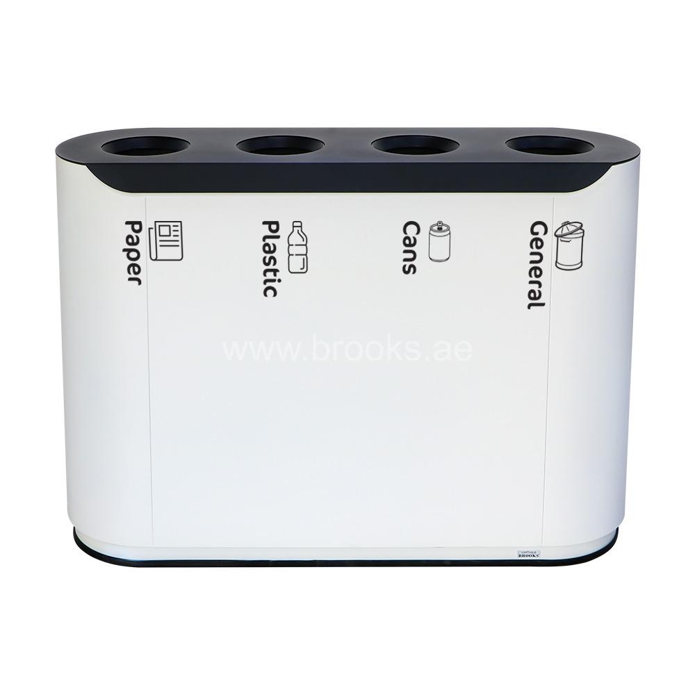 Brooks VEZLA GS 4Stream Recycle Bin 136Ltr