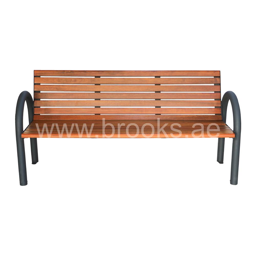 Brooks Ravoz Wooden+Metal Outdoor Bench 175cm