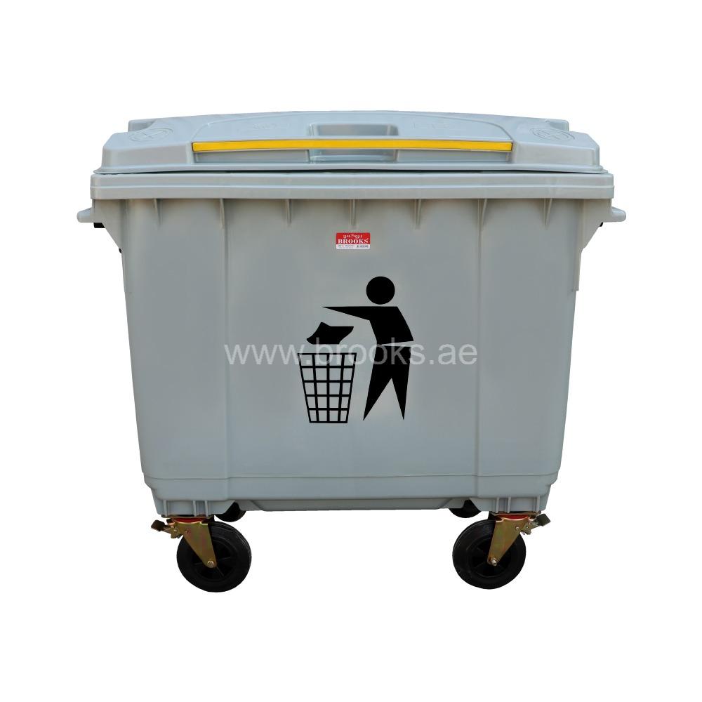 Brooks Premium Plastic Waste Bin 660Ltr