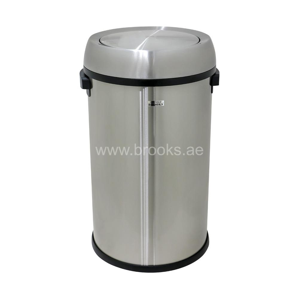 Brooks Axel SS OD FRP Swing Bin 65Ltr