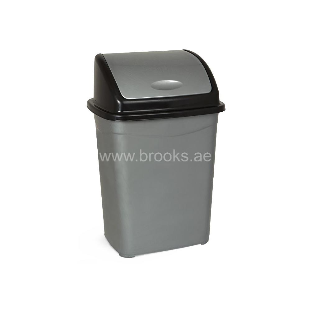 Brooks Plastic Swing Dust Bin 4Ltr