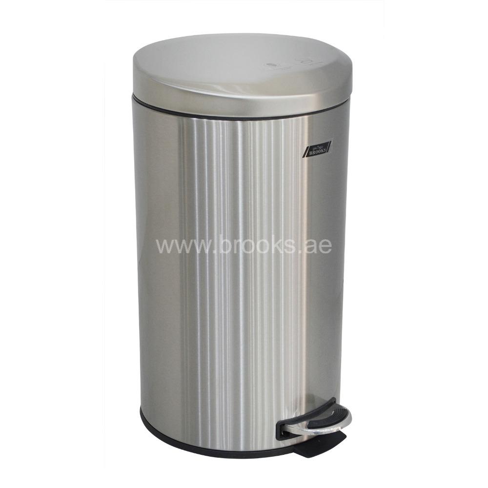 Brooks Vio FRP Pedal Bin Softclose 20Ltr