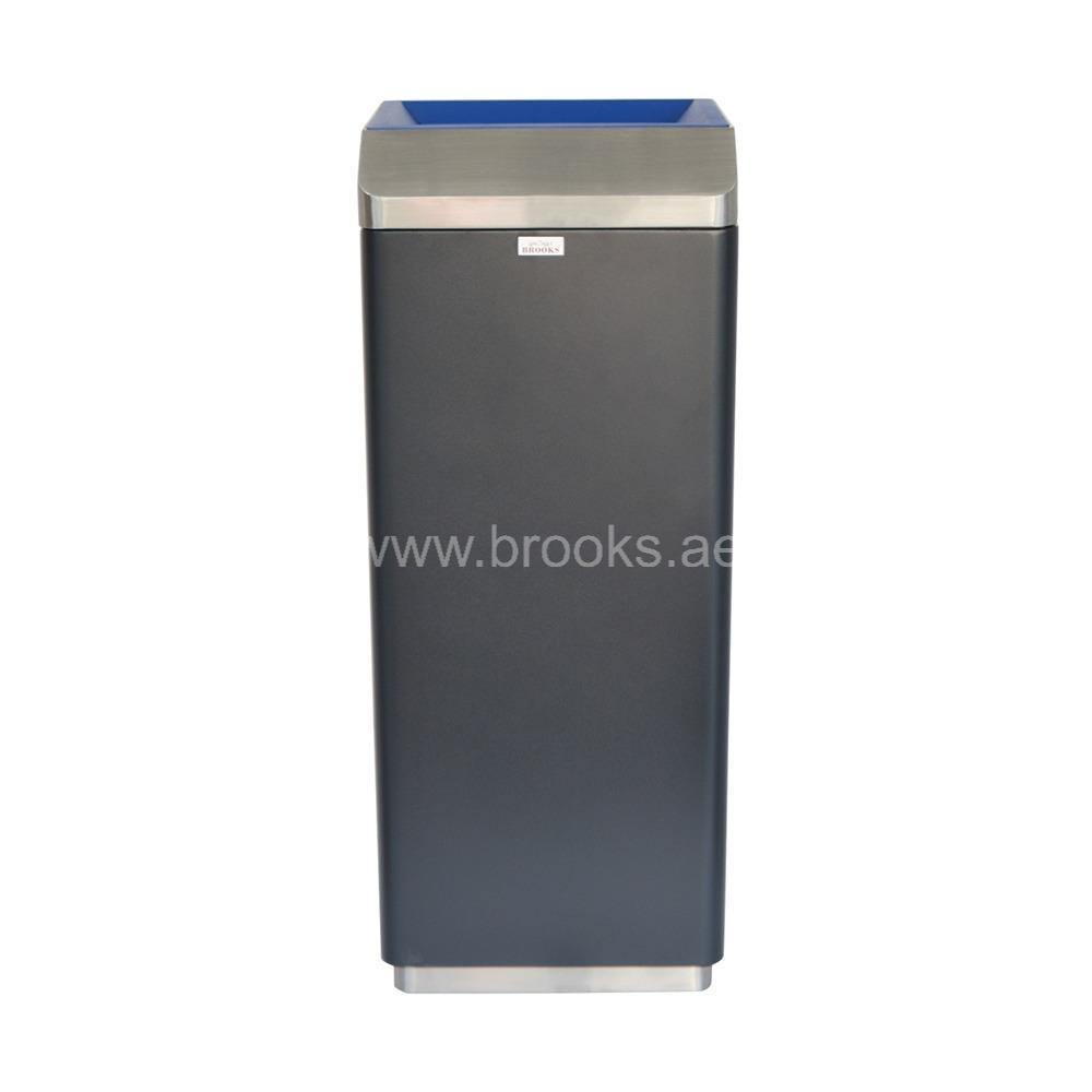 Square Willy SS Square Open Bin Black