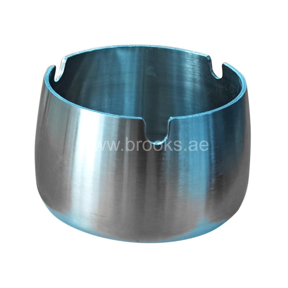 Brooks SS Round Table Tool Ashtray 