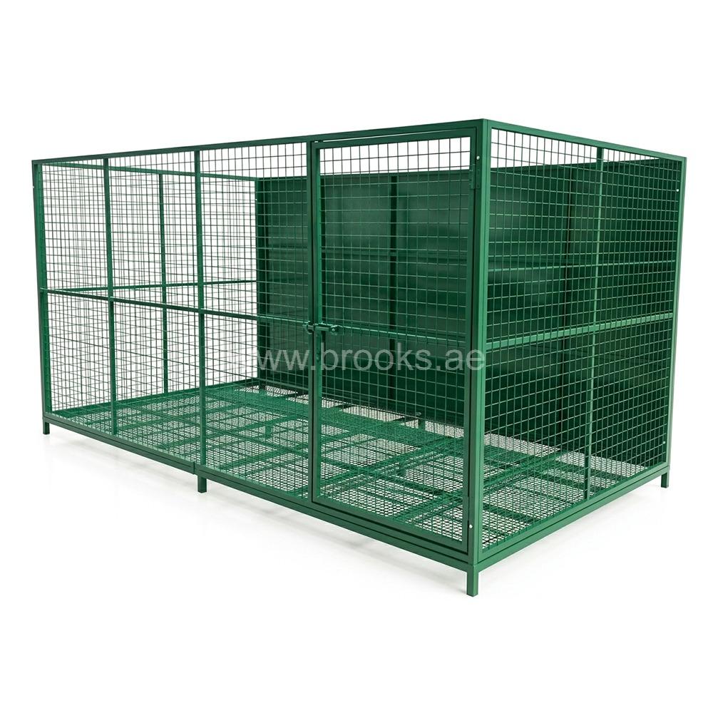 Heavy Duty Metal Recycling Cage for Wood Collection 