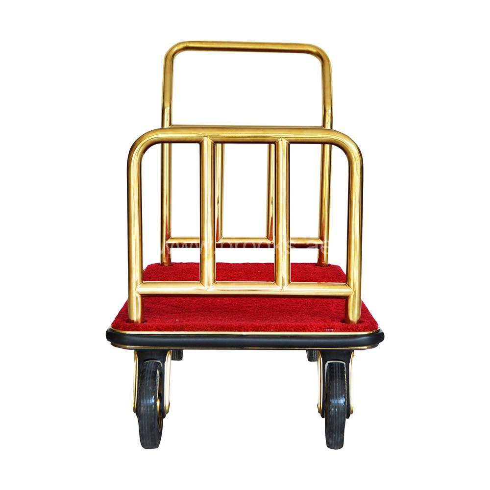 Brooks Loco Luggage Trolley Golden+Red Carpet 500kg 