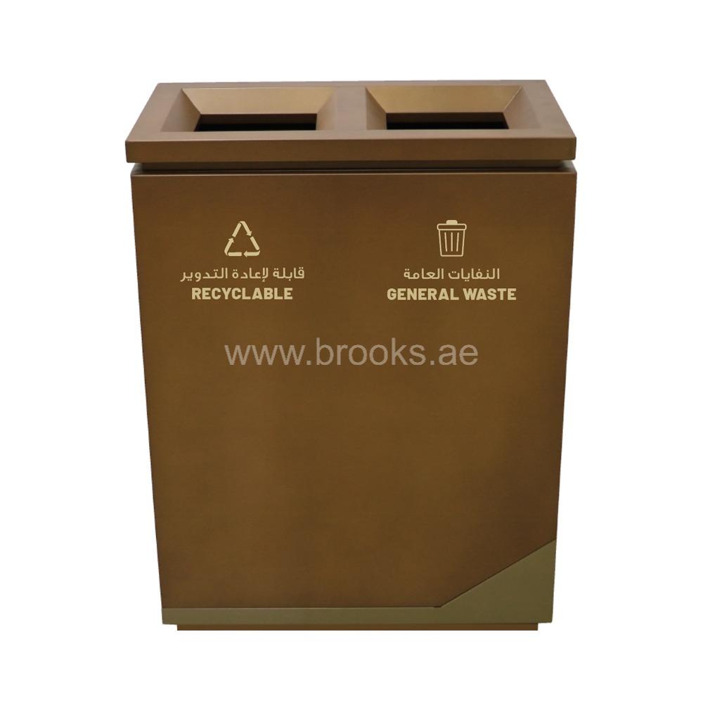 Brooks Leykez 2 Stream GS+PC Recycle Bin 72Ltr 