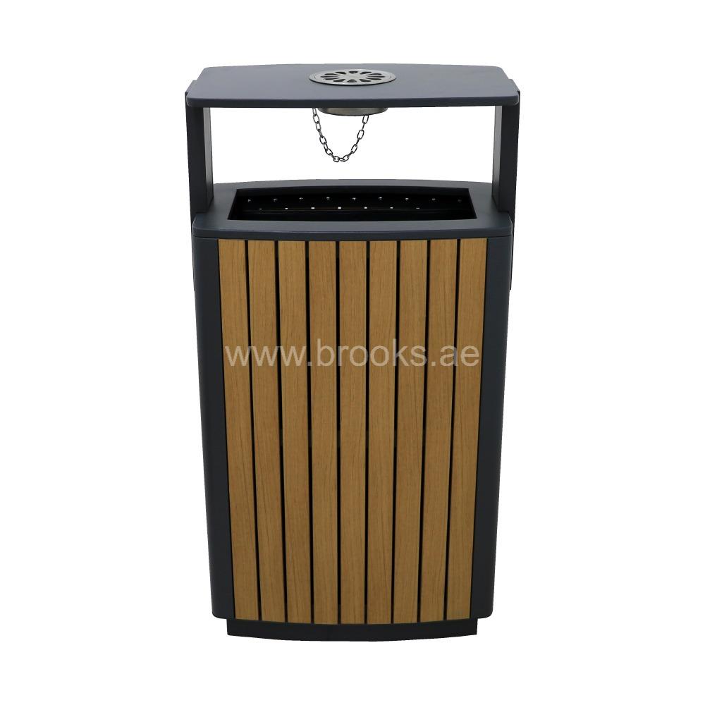 Brooks Fonix WPC+GS Ashtray Bin 50Ltr 