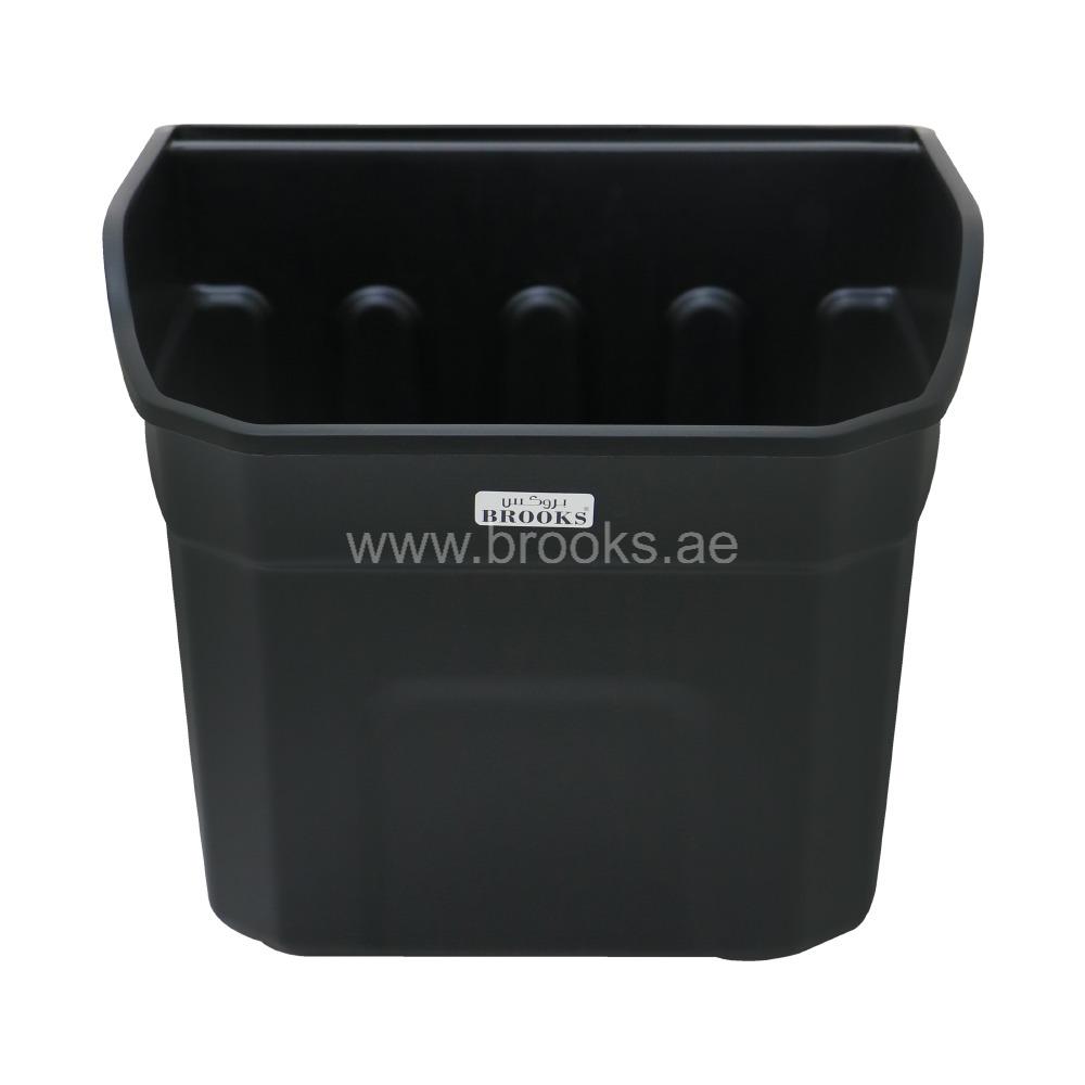 Brooks Mounted Bucket for Artax Utility Cart 15Ltr Black