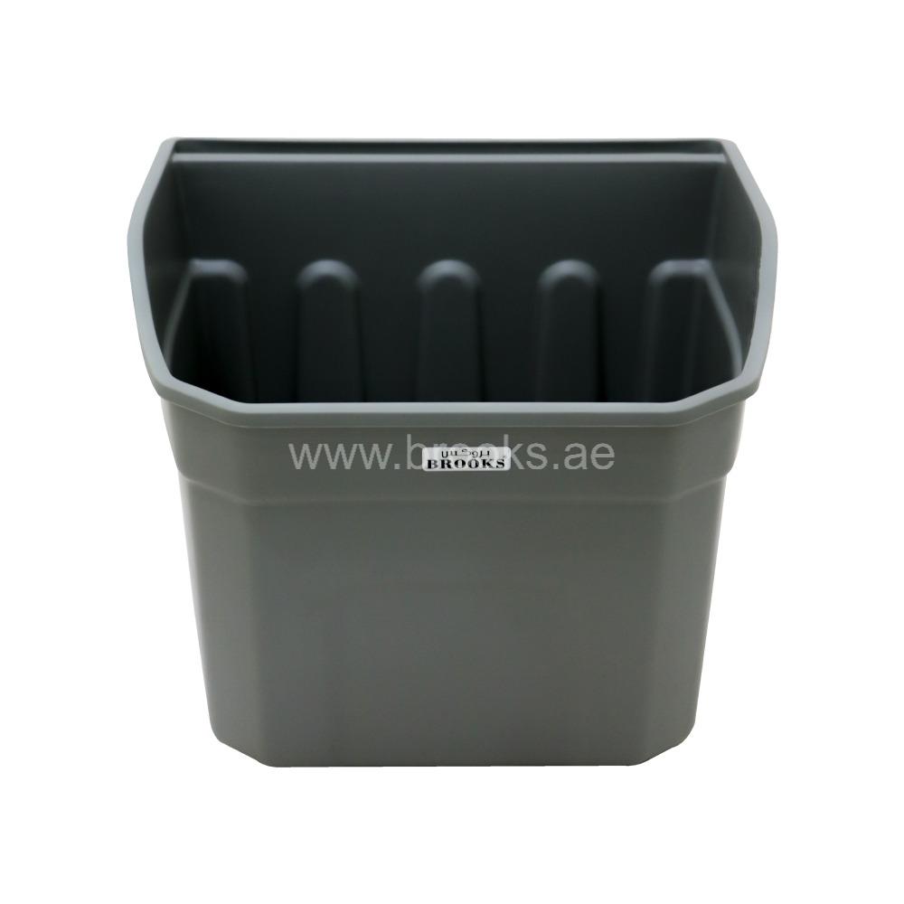 Brooks Mounted Bucket for Artax Utility Cart 15Ltr Grey