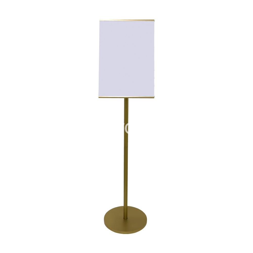 A3 Adjustable Metal Floor-Standing Poster Display Sign Holder 