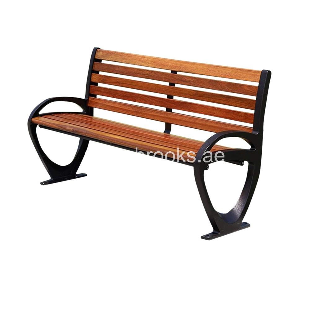 Brooks Outdoor MS + Wood Bench 