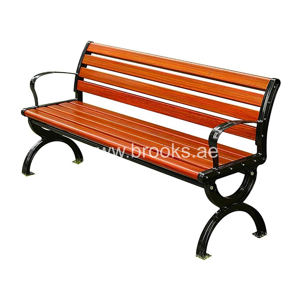 Brooks Outdoor MS + Wood Bench 