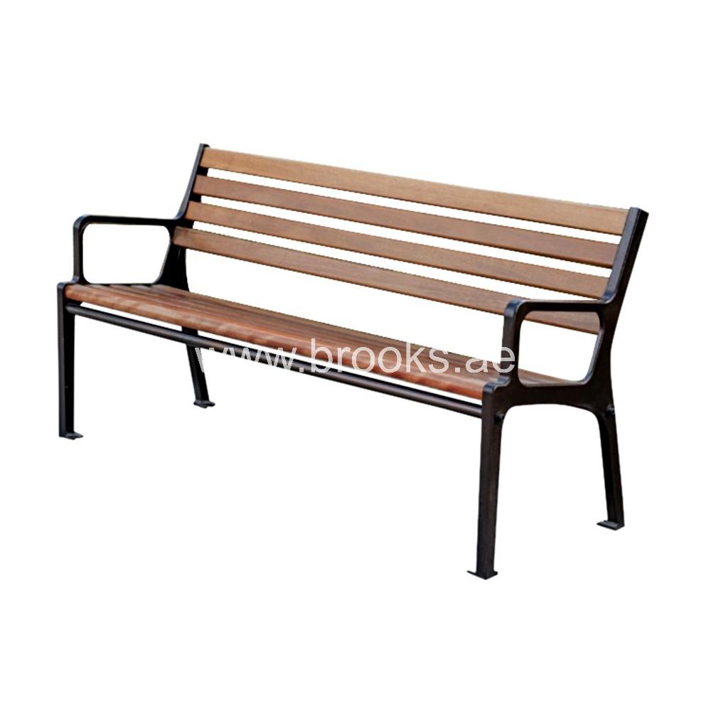Brooks Outdoor MS + Wood Bench