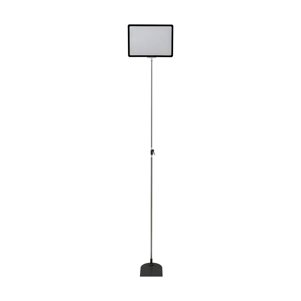 Free Standing Display with Black A4 Frame 