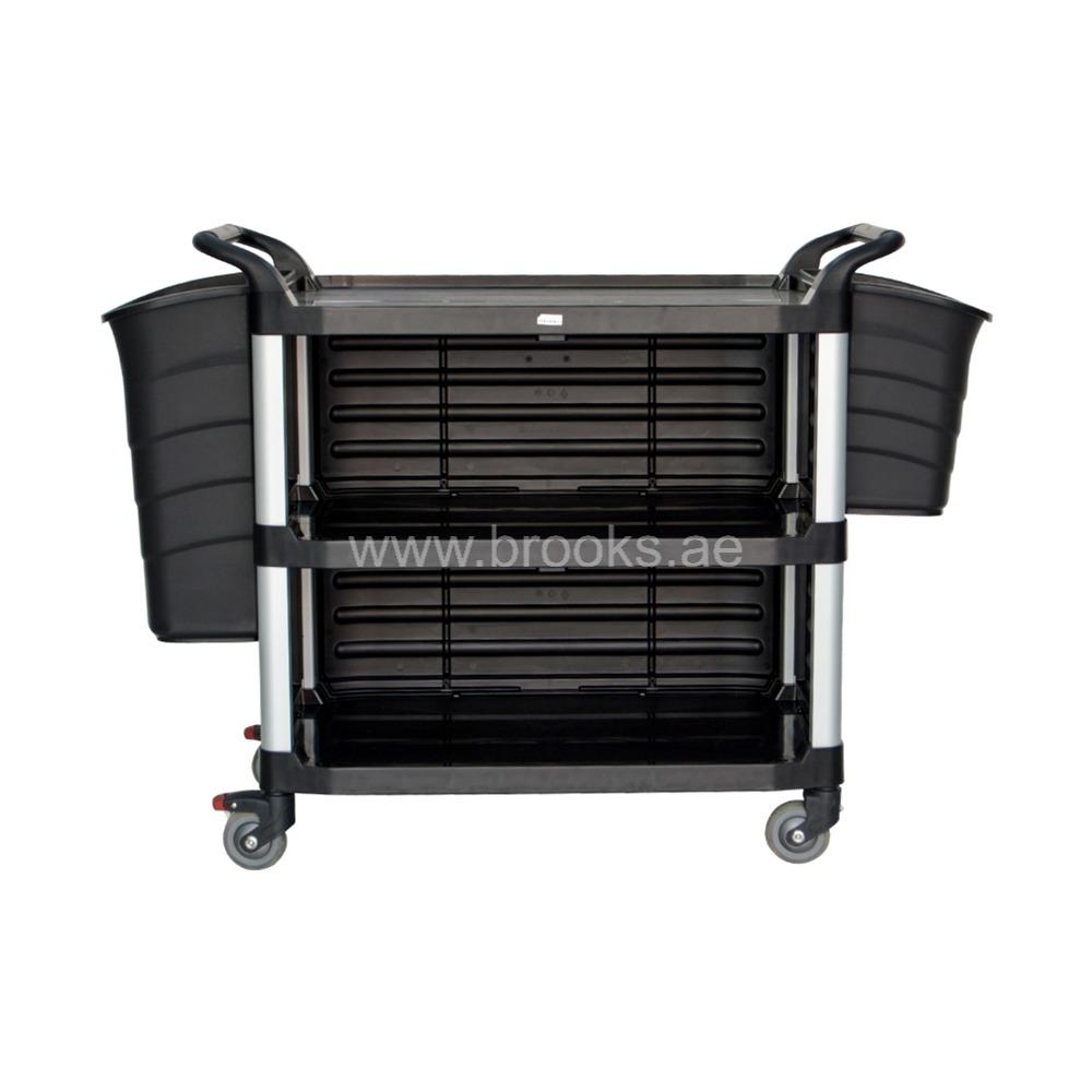 Brooks Artax Service Cart Black with Bucket