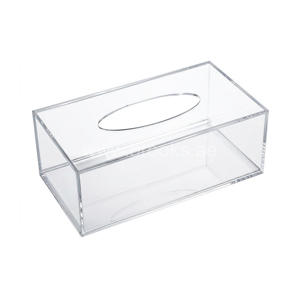 Veelex Clear Acrylic Tissue Box Rectangle 