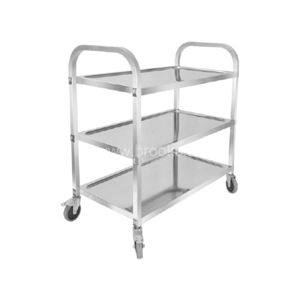 Brooks Hotel Trolley/Utility Cart -3 Layer 
